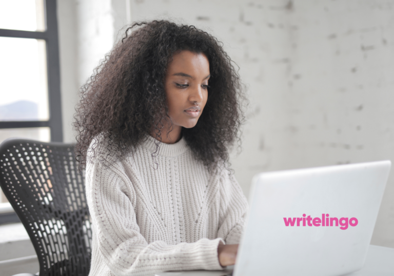 young woman on laptop