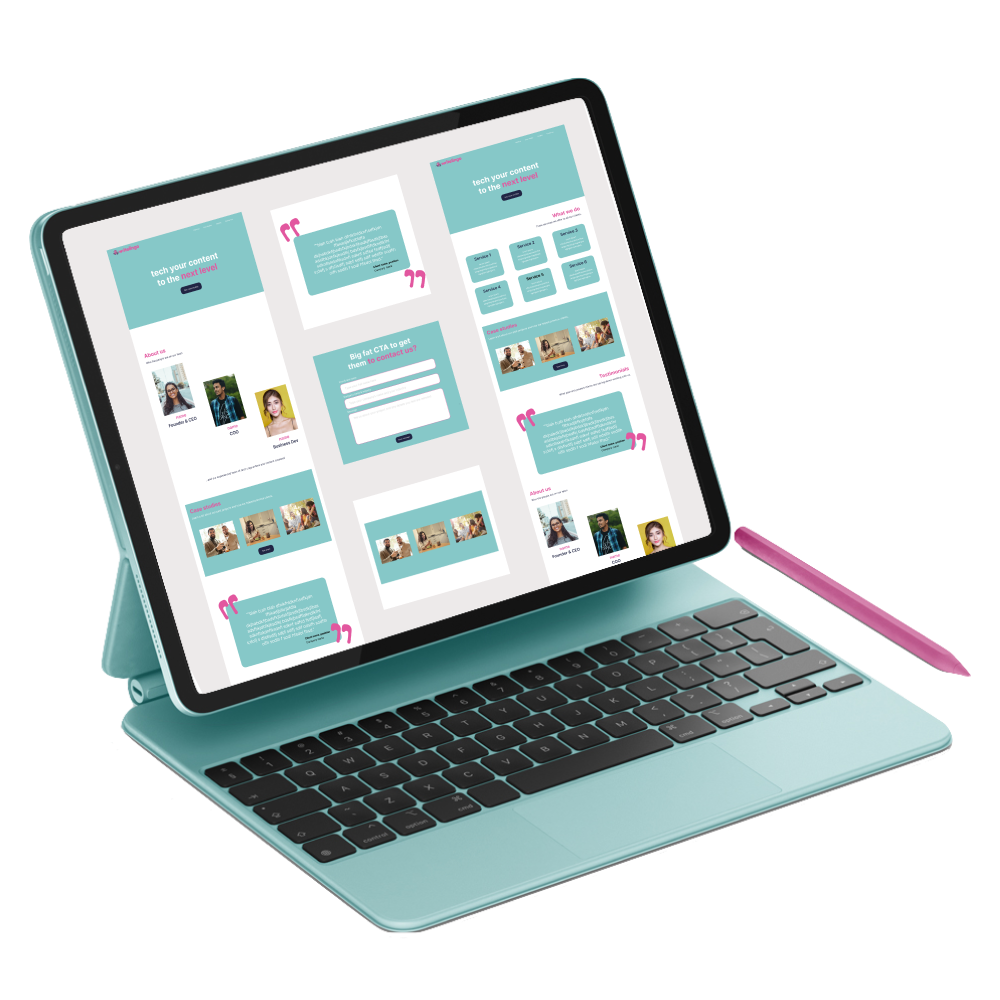 ux messaging experts at writelingo designs on laptop